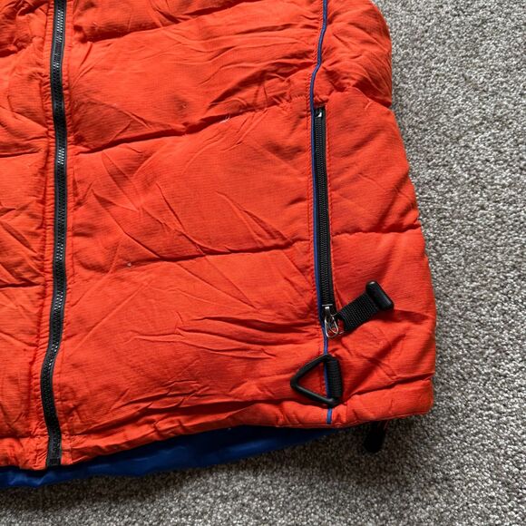 VINTAGE NIKE ACG GILET PUFFER VEST JACKET 90S ORANGE XL - Picture 7 of 12